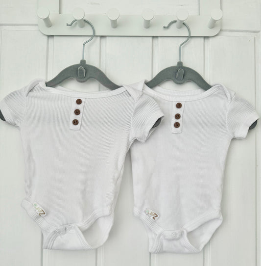 Adorable by Soft Touch Matching Vests: 0-3