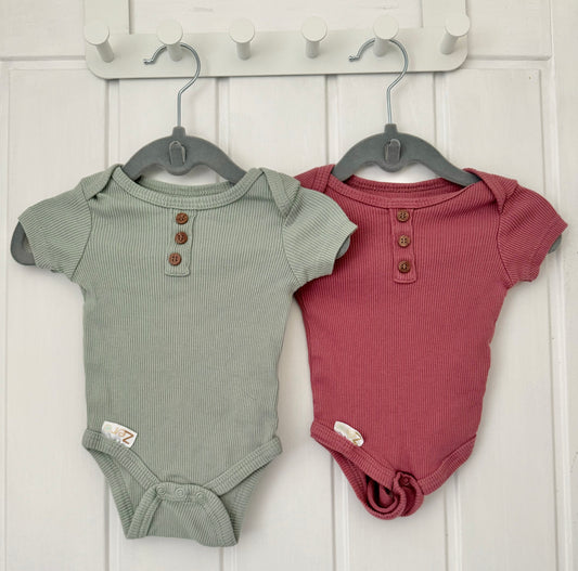 Adorable by Soft Touch Matching Vests: 0-3