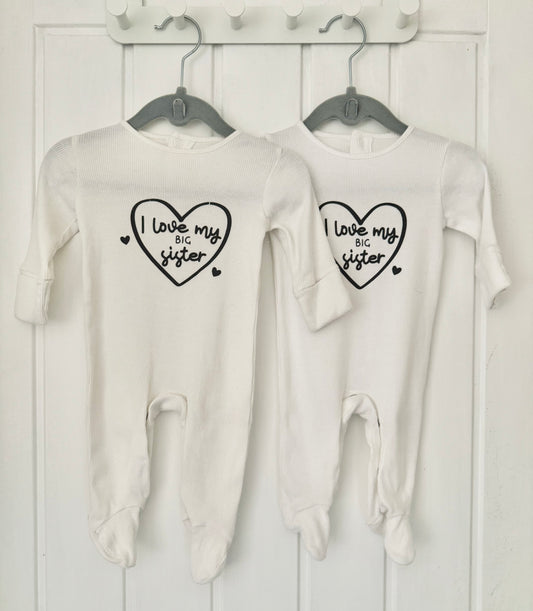 Matalan Matching Sleepsuits: Newborn