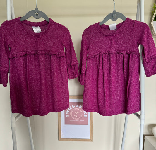 Baby Gap Matching Dresses: 12-18