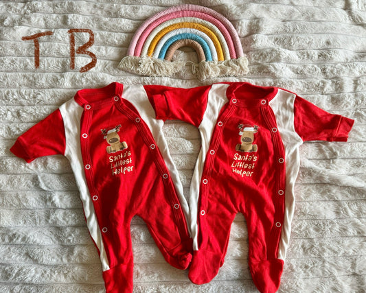 Baby Prem sleepsuits: Tiny Baby