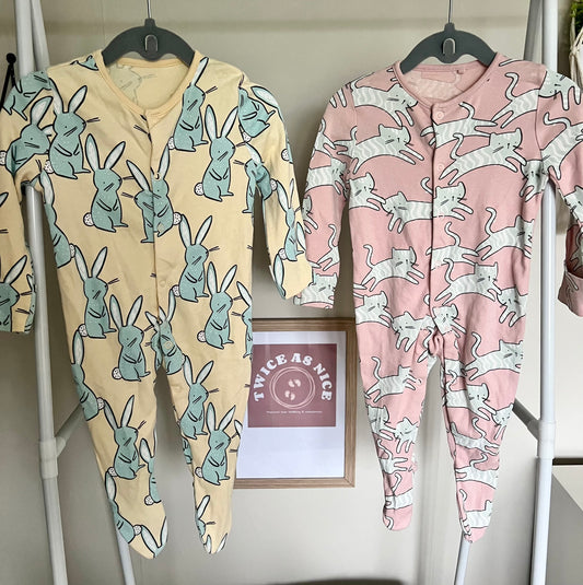 TU Matching Sleepsuits: 3-6