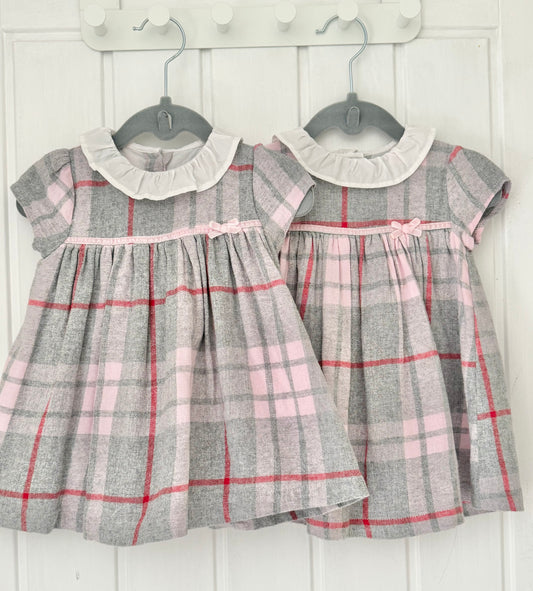 Little Nutmeg Matching Dresses: 6-9