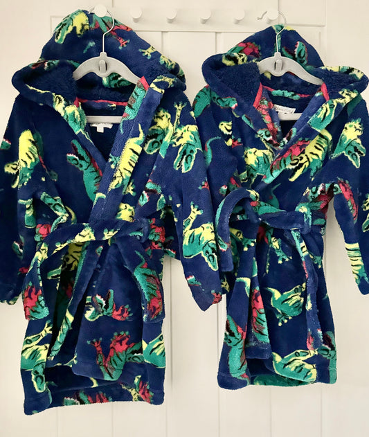 Blue Zoo Matching Dressing Gowns: 2-3