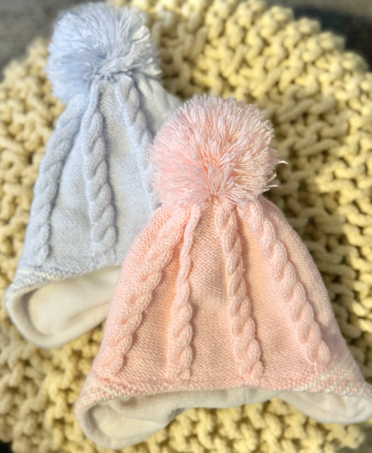 Nutmeg Matching Hats: 3-6