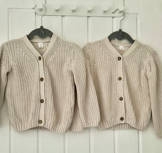 M+S Matching Cardigans: 12-18